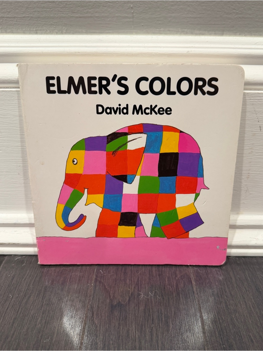 Elmer's Colors Board Book by David McKee - Multicolor Kids Children Read
